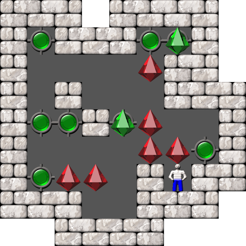 Sokoban Ionic Catalysts level 622